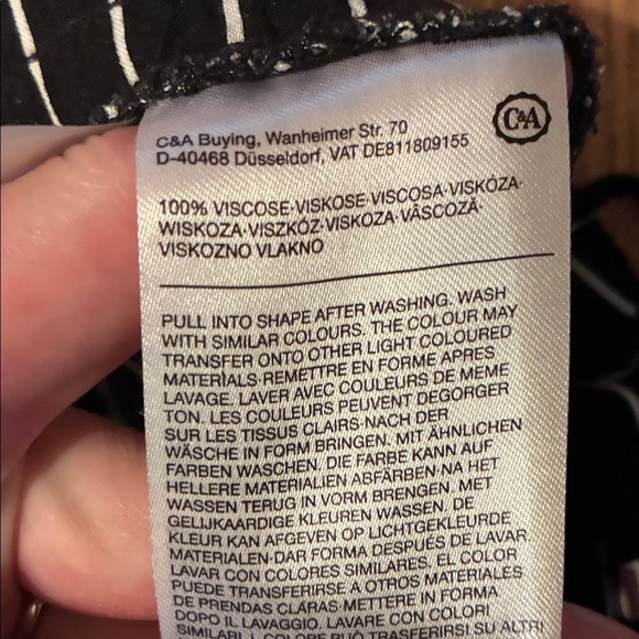 Yessica Striped Black and White Pantsuit - Picture 4 of 11